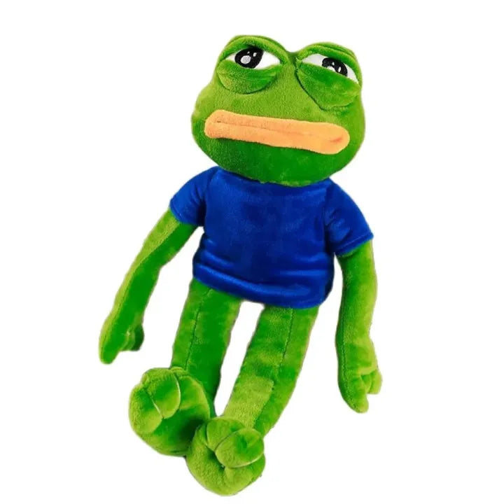 Pepe Frog Plush — pepe Frog Plush brings meme-worthy charm to plushie form, Leona Bangladesh