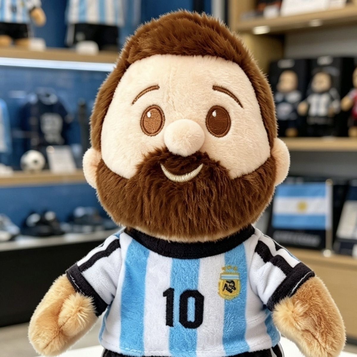 Football Mini Plush Soft Toy - detail view - Leona BD
