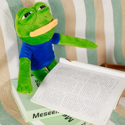 Pepe Frog Plush — pepe Frog Plush brings meme-worthy charm to plushie form, Leona Bangladesh (close-up)