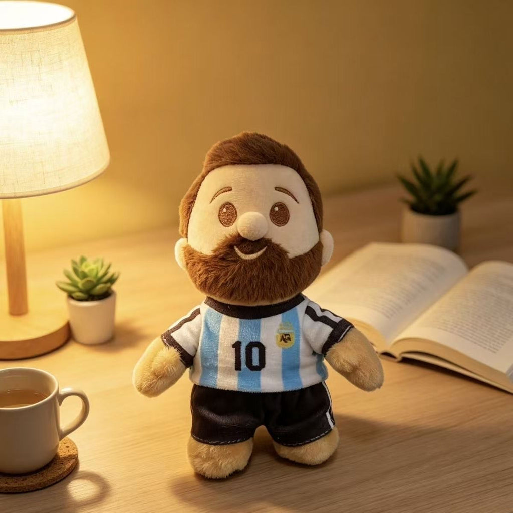 Football Mini Plush Soft Toy - side view - Leona BD