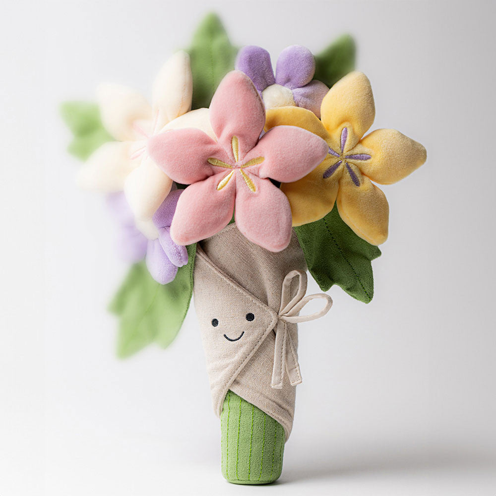 Flower Bouquet Plush Soft Toy — Leona BD