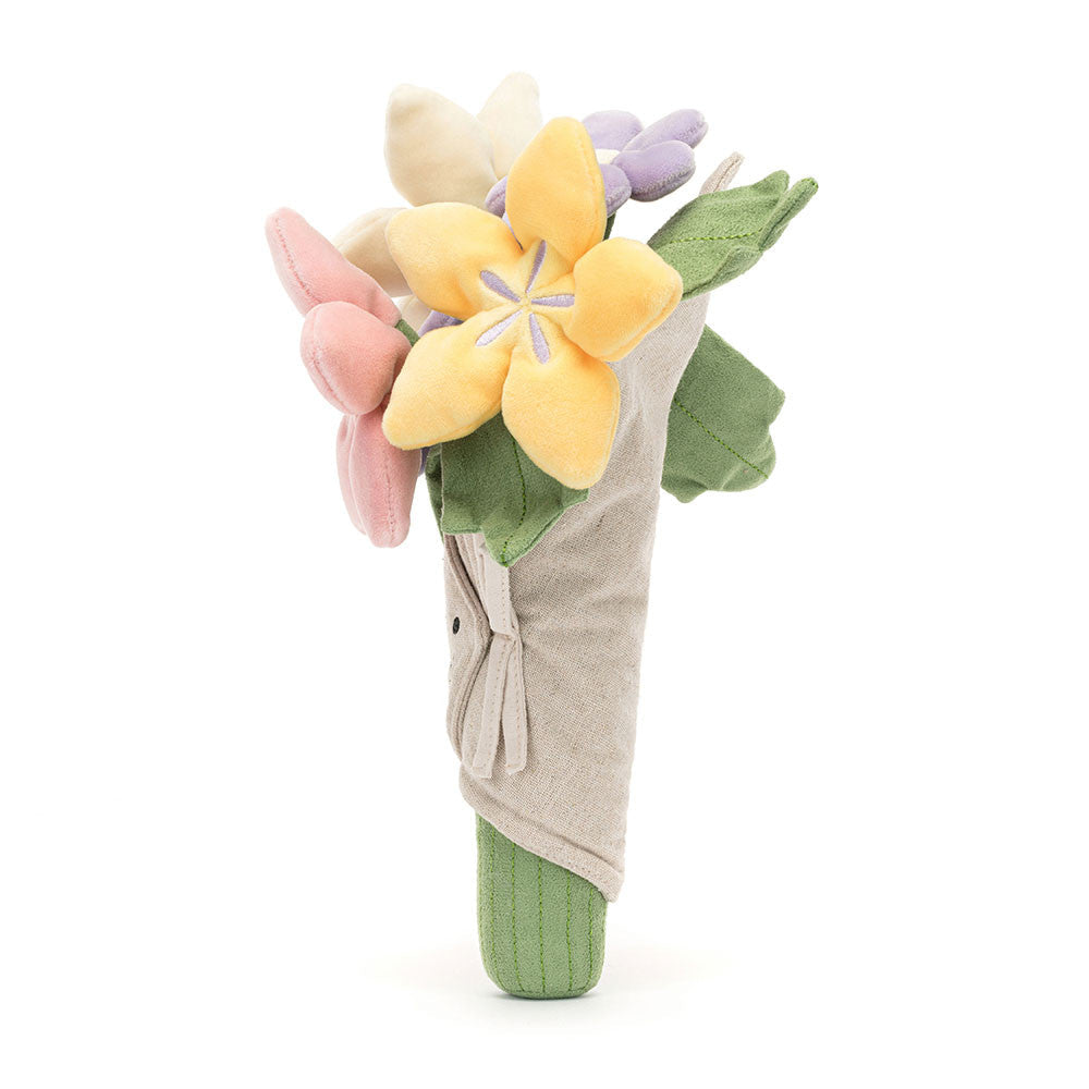 Flower Bouquet Plush Soft Toy — front view — Leona BD