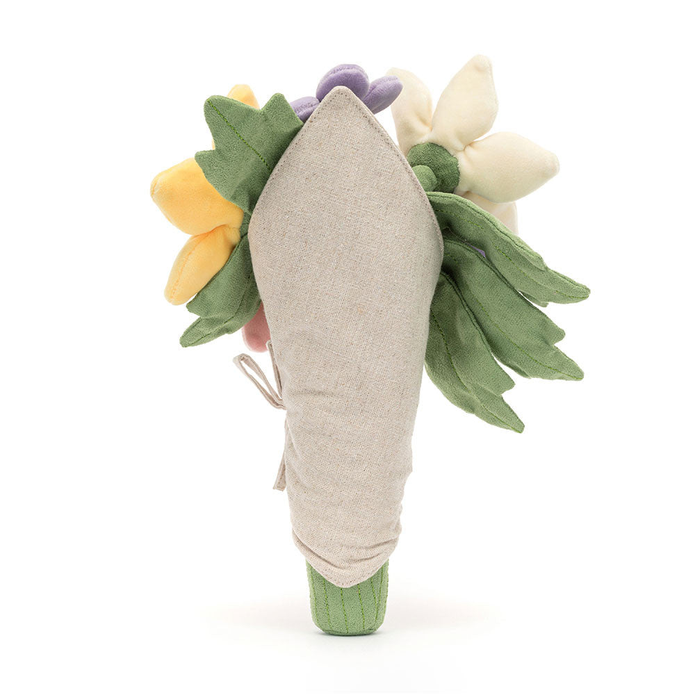 Flower Bouquet Plush Soft Toy — detail view — Leona BD