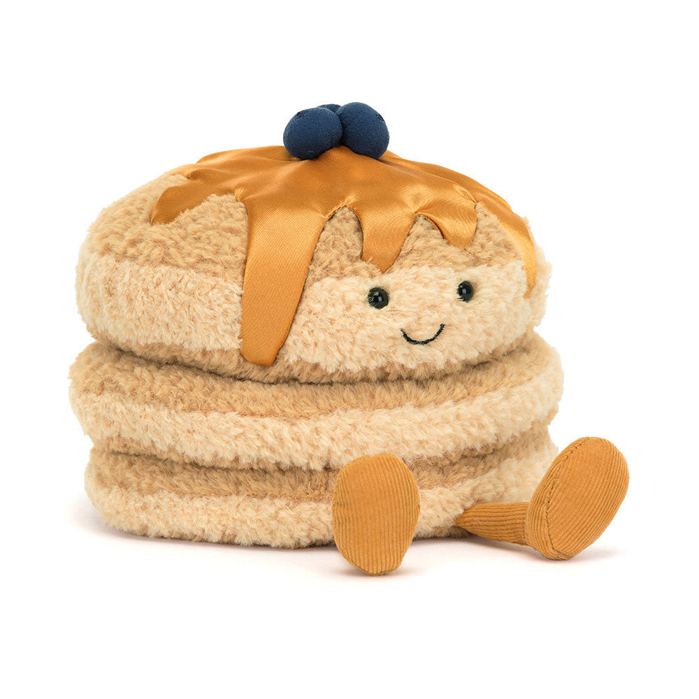 Pancake Stack Plush Soft Toy — front view — Leona BD