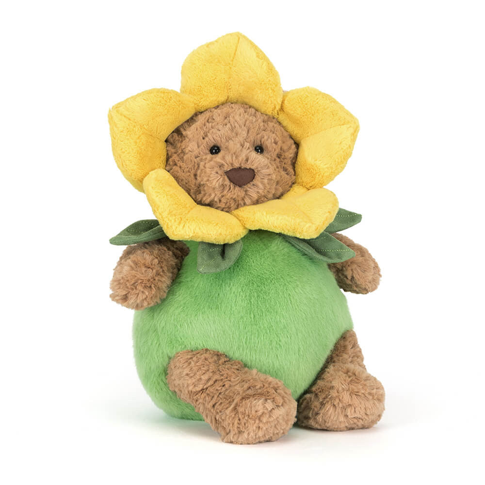 Bartholomew Bear Daffodil Outfit — bartholomew Bear comes dressed in a sweet daffodil outfit, Leona Bangladesh (alternate angle)