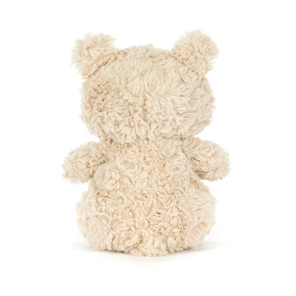 Junior Teddy Bear Soft Toy — side view — Leona BD