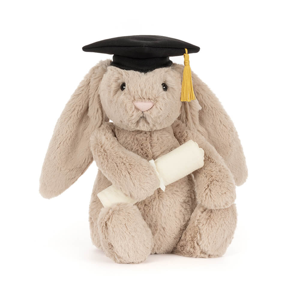 Graduation Bunny Plush Gift — Leona BD