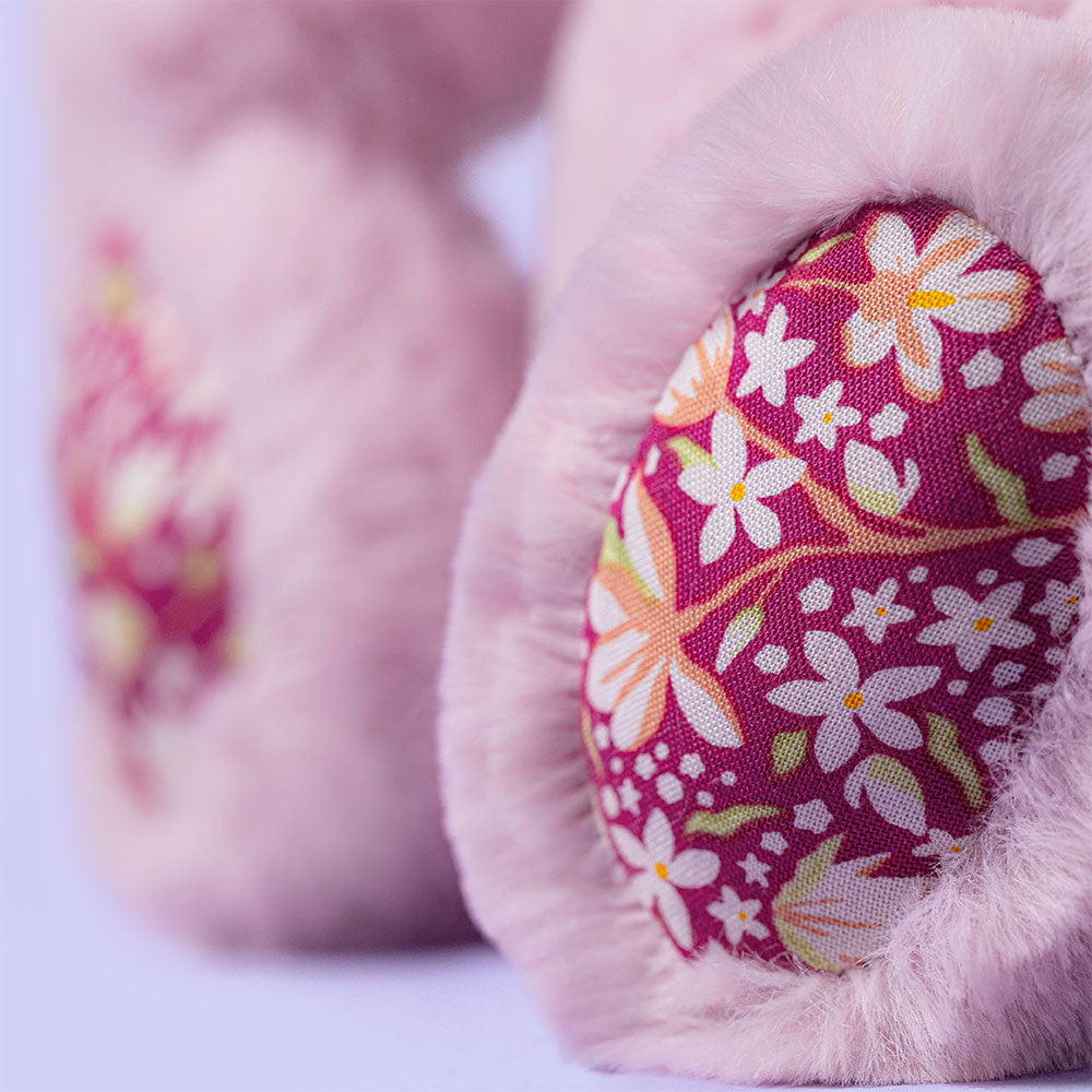 Thistlepop Blossom Luxe Bunny — thistlepop is a Blossom Luxe Bunny finished in a rich, statement colorway, Leona Bangladesh (alternate angle)