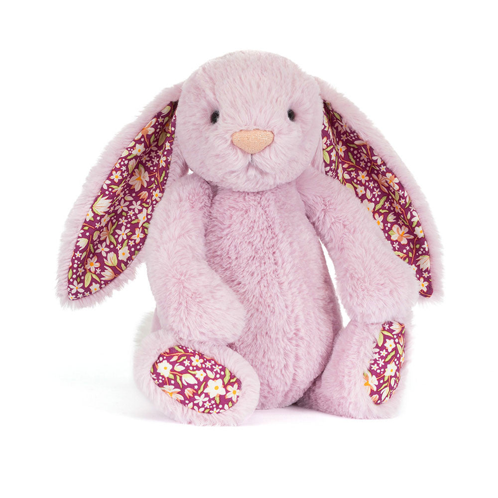 Thistlepop Blossom Luxe Bunny — thistlepop is a Blossom Luxe Bunny finished in a rich, statement colorway, Leona Bangladesh (detail view)