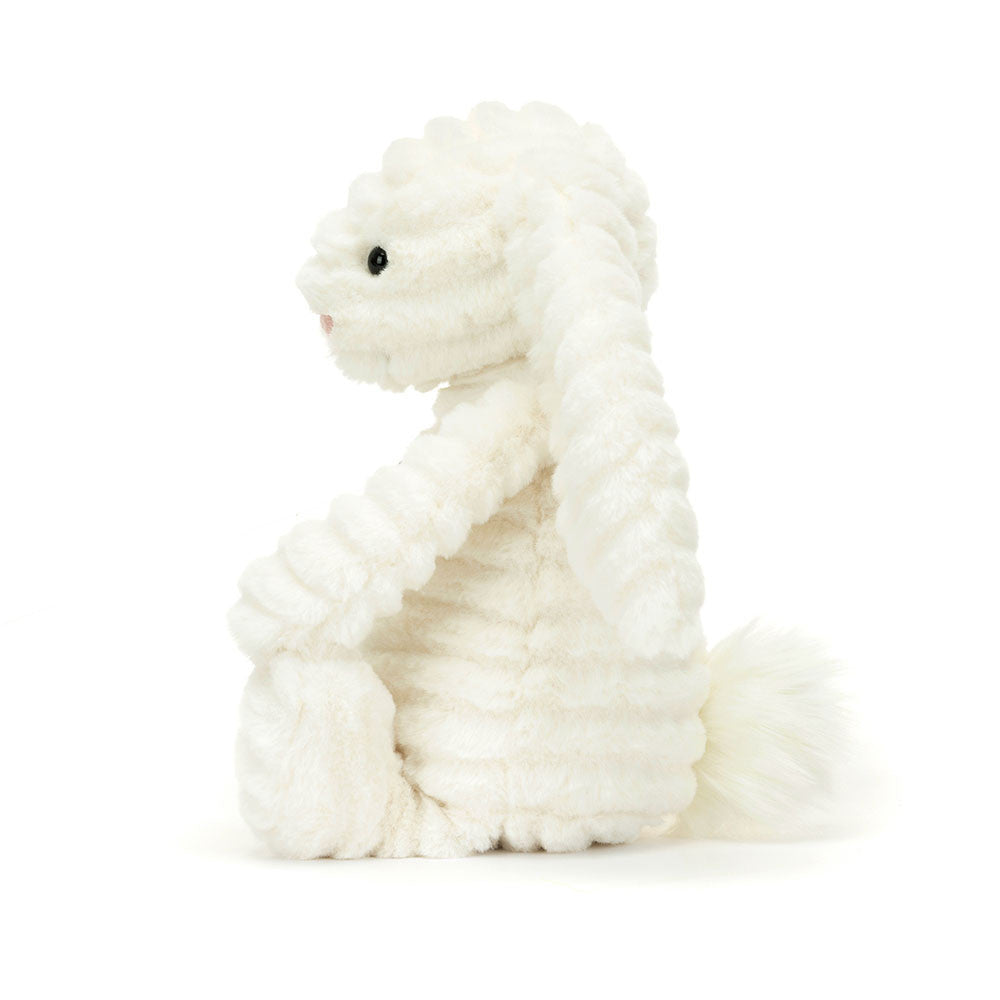 Luxe Bunny Plush Soft Toy — front view — Leona BD