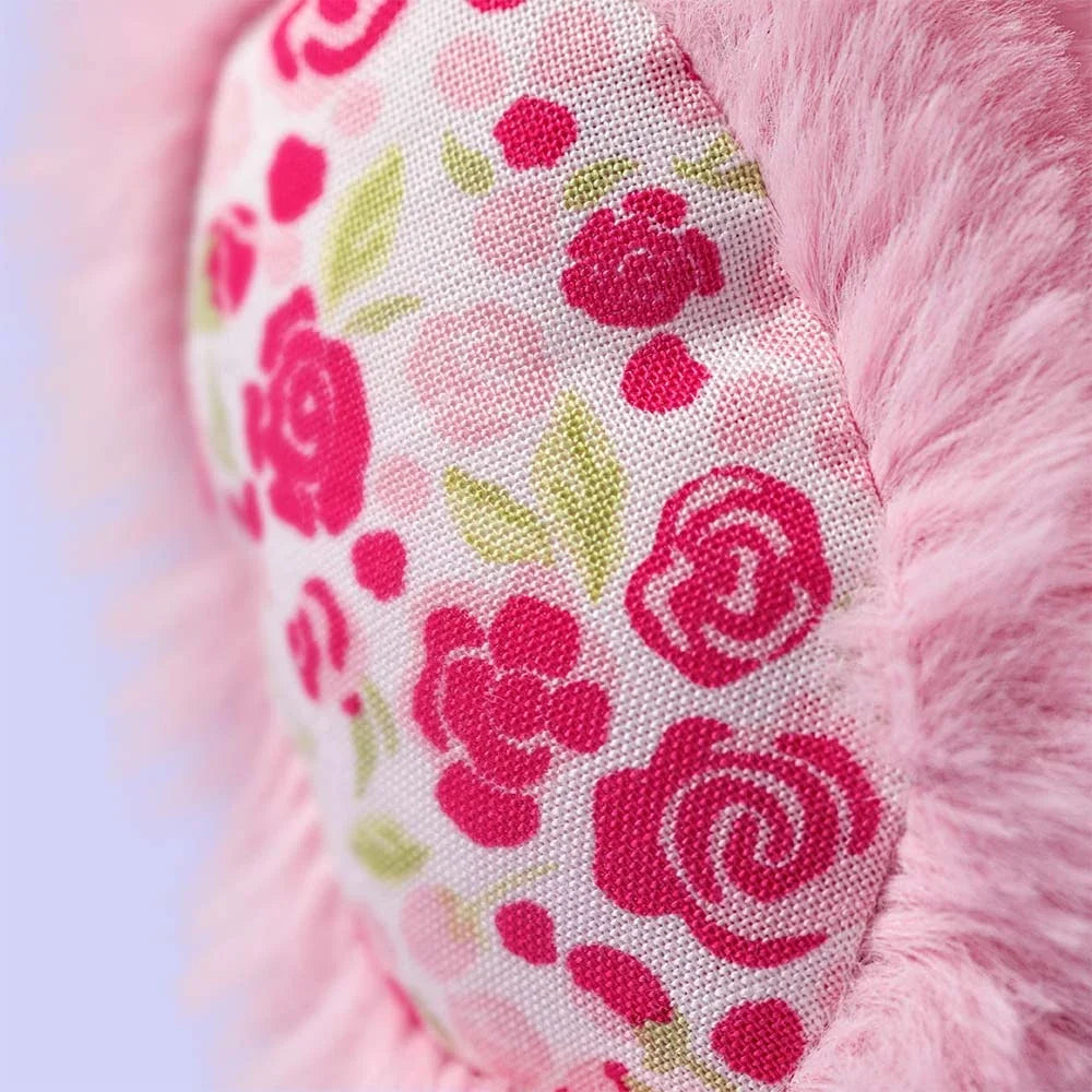 Blushkin Blossom Luxe Bunny — blushkin is a Blossom Luxe Bunny in a soft blush colorway, Leona Bangladesh (styled view)