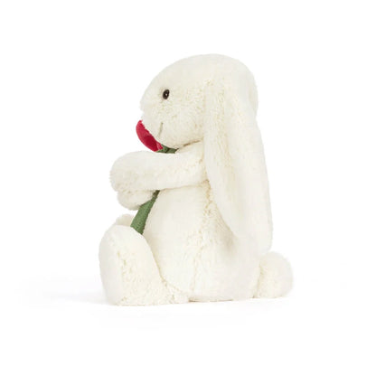 Bunny with Rose — bunny with Rose plush is the softest way to make a gift unforgettable, Leona Bangladesh (close-up)