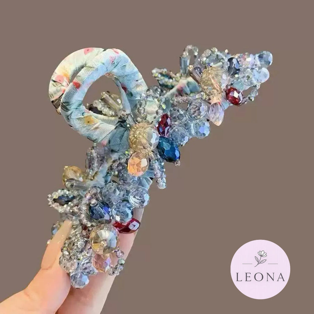 Crystal Flower Hair Claw — premium plushie from Leona Bangladesh