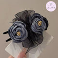 Korean Style Peony Flower Clip — Leona BD
