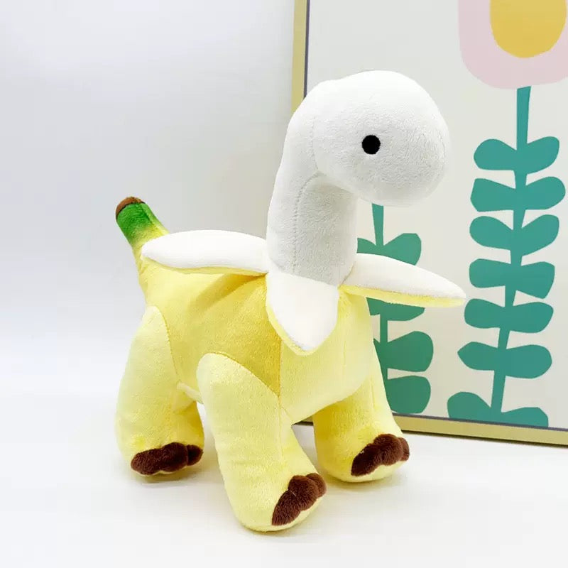 Bananasaurus Plush — soft banana-dinosaur cuddle toy, Leona Bangladesh (detail view)