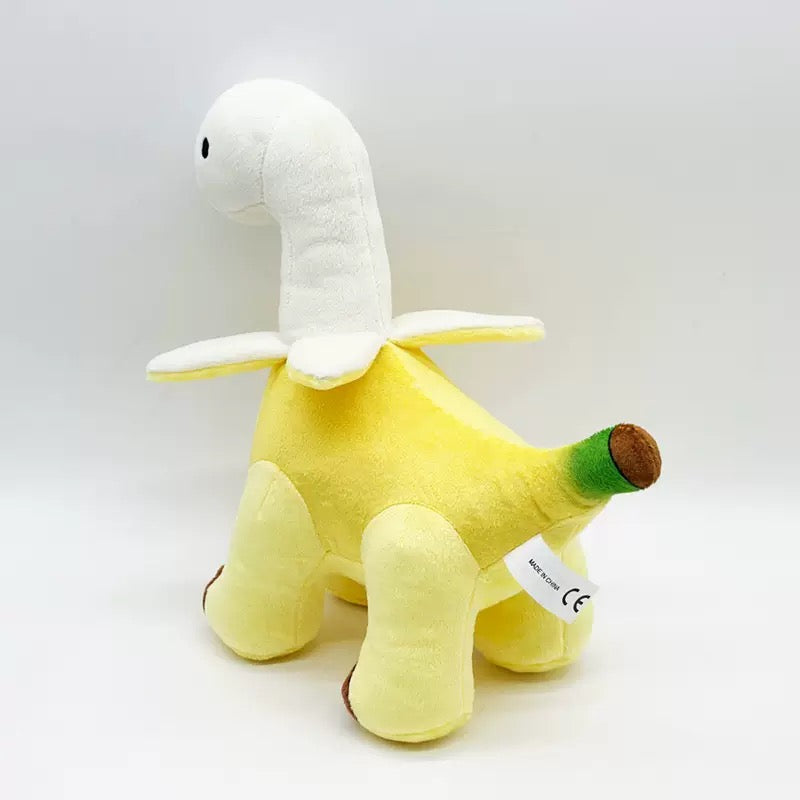 Bananasaurus Plush — soft banana-dinosaur cuddle toy, Leona Bangladesh (styled view)