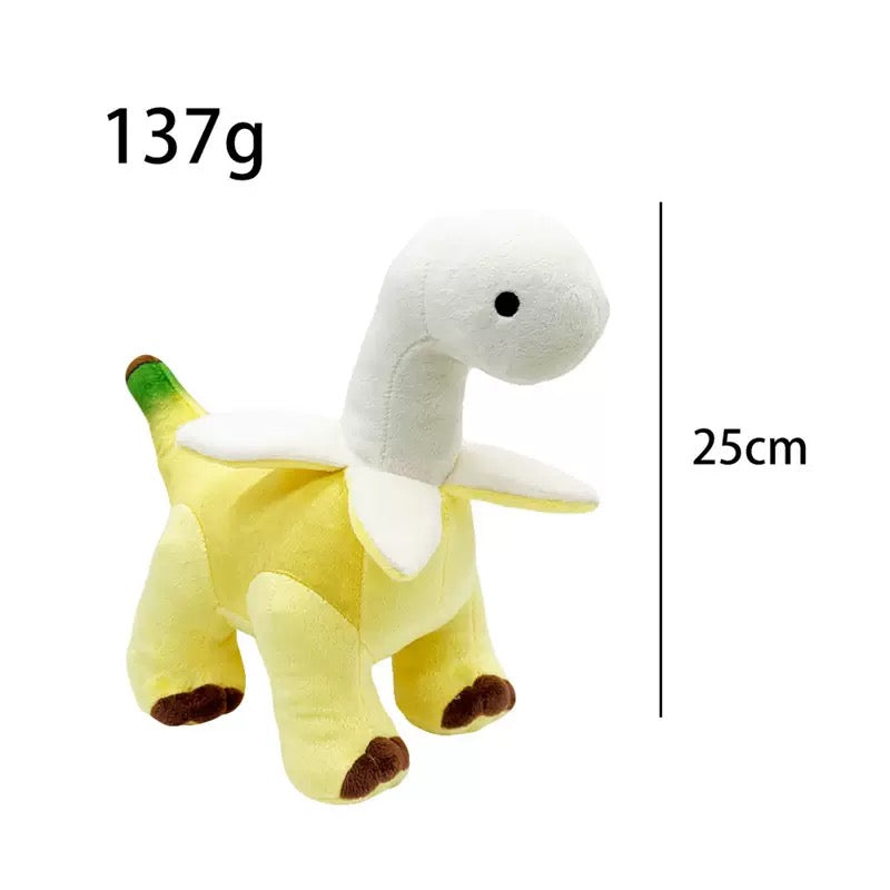 Bananasaurus Plush — soft banana-dinosaur cuddle toy, Leona Bangladesh (close-up)