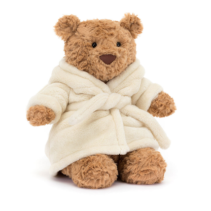 Bathrobe Teddy Bear Soft Toy - Leona BD